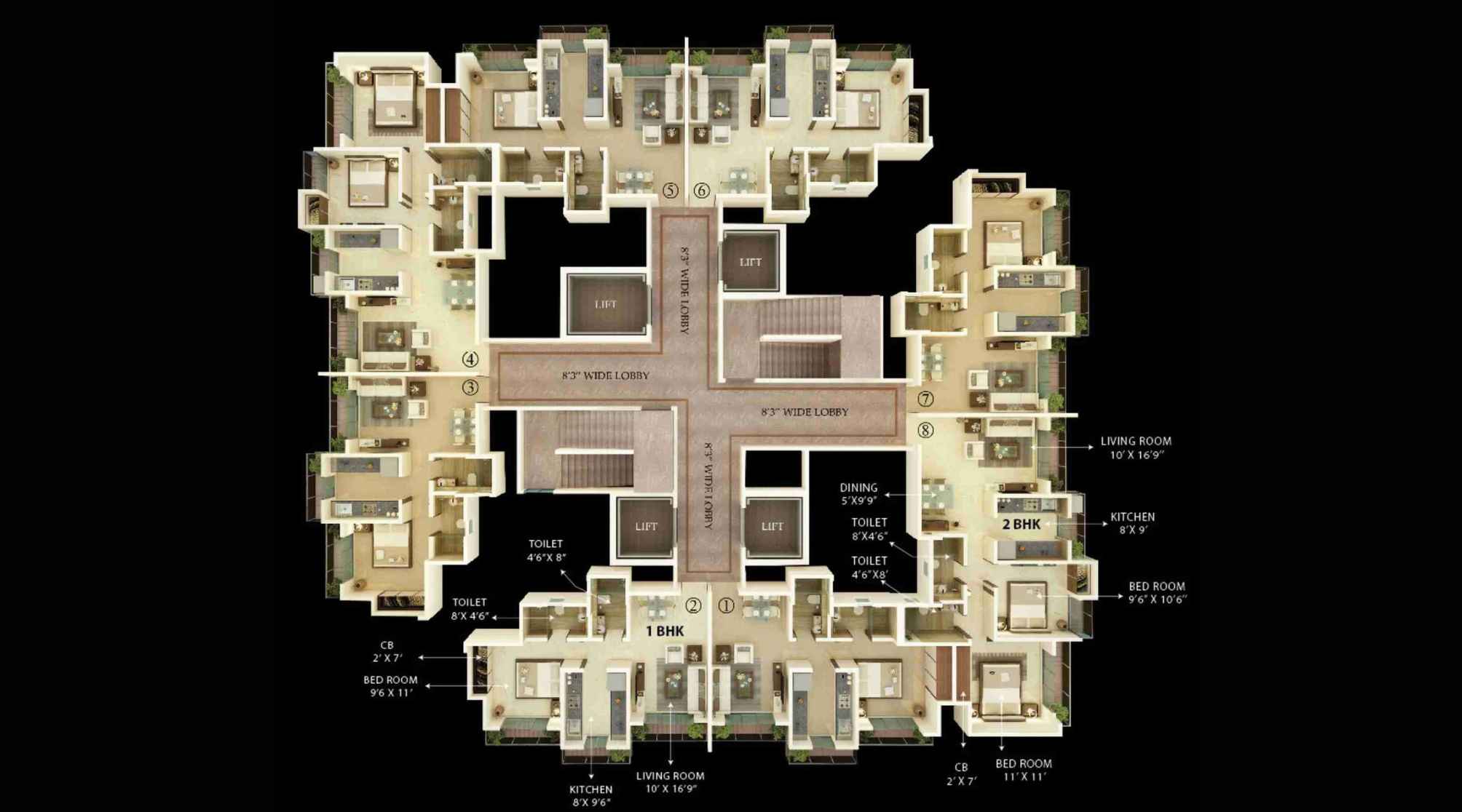 Unique-Vistas-Floor-Plan-Building-3-4
