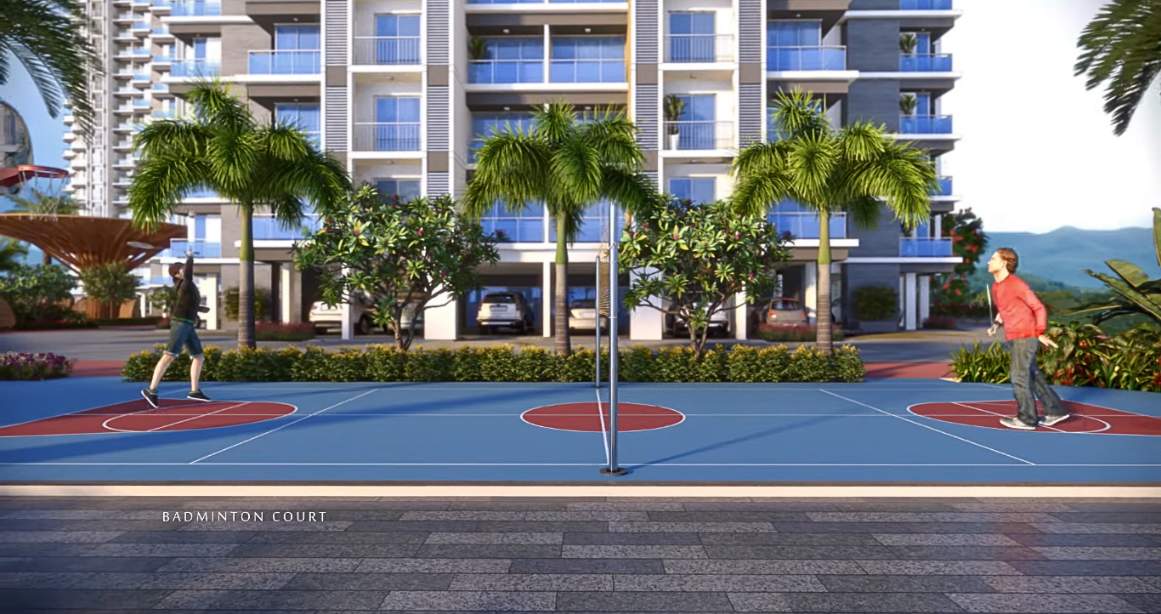 Unique-Vistas-Amenities-Badminton-Court-Manpada-Patlipada-Thane-West