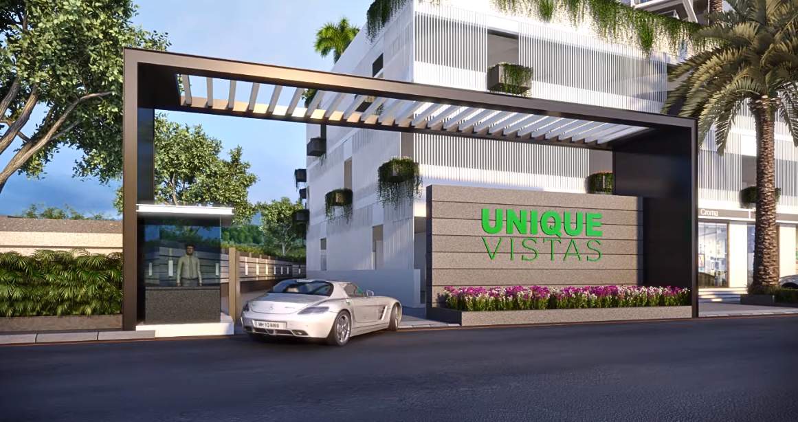 Unique-Vistas-Amenities-Main-Entrance-Manpada-Patlipada-Thane-West