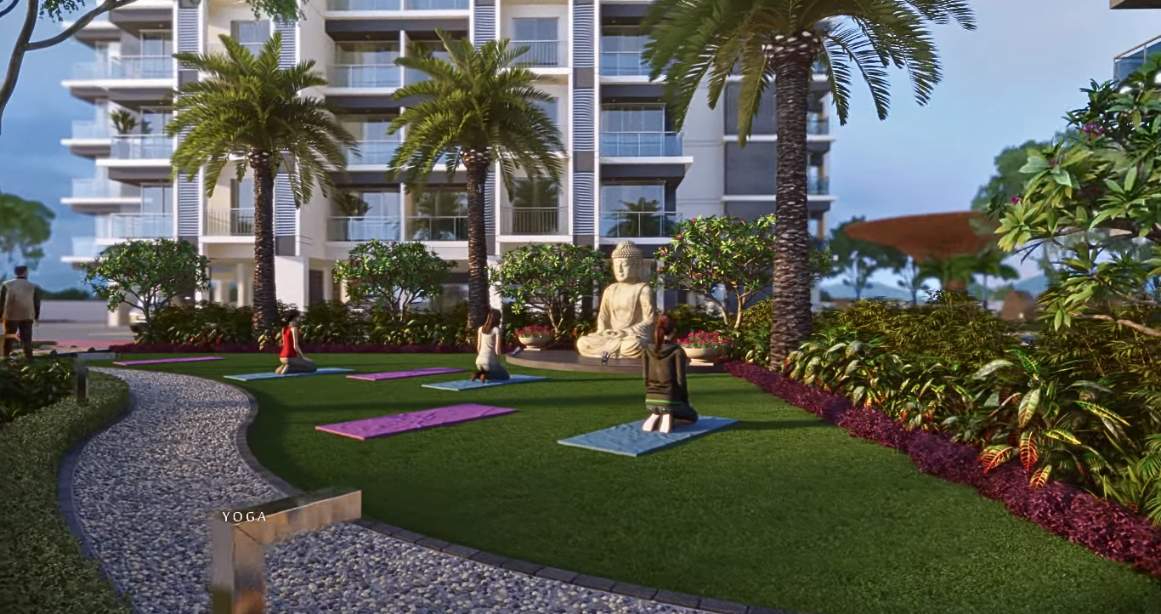 Unique-Vistas-Amenities-Yoga-Lawn-Manpada-Patlipada-Thane-West